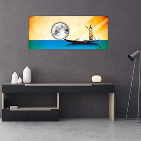Festés - Ősi festészet (120x50 cm)