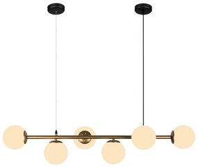 Owl aranyszĂnƱ fĂŒggĆlĂĄmpa, magassĂĄg 120 cm - Squid Lighting