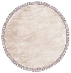 FX Luna Bézs kör alakú szőnyeg