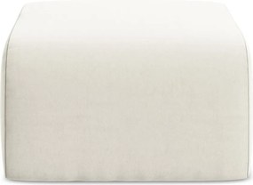 Bézs bársony lábtartó Lani – Makamii