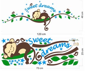 Falmatrica"Majom - Sweet Dreams" 120x46 cm
