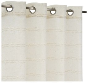 Bézs lenkeverék függöny 140x260 cm Nodes – Casa Selección