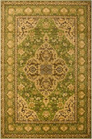 170x240 cm Olíva Szőnyeg Rozetta Dísz Kerettel