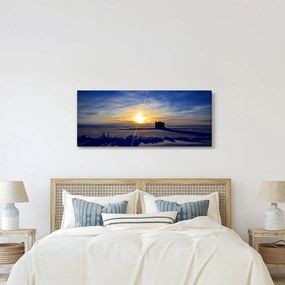 Kép - sarkvidéki táj (120x50 cm)