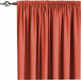 Panama Matt Szalagfüggöny 145x250 korall