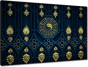 Vászonkép 90x60 Absztrakt Arany harmónia