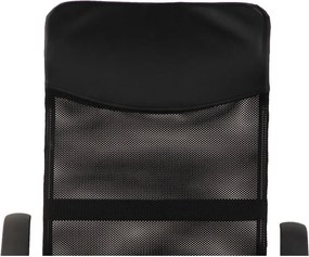 Fekete kárpitozott irodai szék Arco – Bonami Essentials