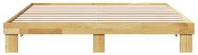tömör tölgyfa ágykeret matrac nélkül 180 x 200 cm