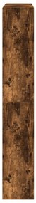 füstös tölgy színű szerelt fa cipőszekrény 80 x 21 x 125,5 cm