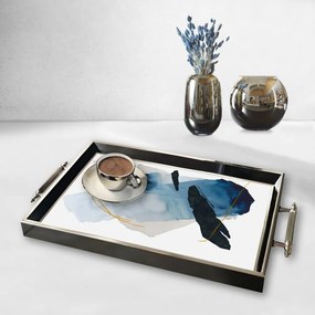Üveg tálca, 38×24 cm – TPG1
