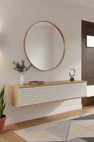 Zeynep 120 - Sapphire Oak, White