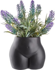 BOODY váza/kaspó 15cm, fekete
