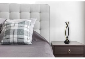 Globo 58457S - HELA LED érintős asztali lámpa, 1W, 3,7V, fekete