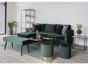 Venezia dohányzóasztal rézszínű Ø70xh40cm