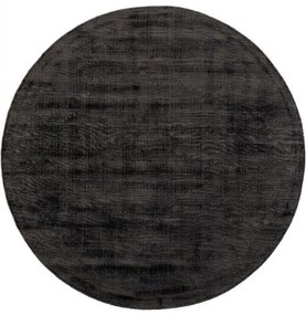 Viszkóz szőnyeg Nova sötétszürke ¸ 200 cm kerek