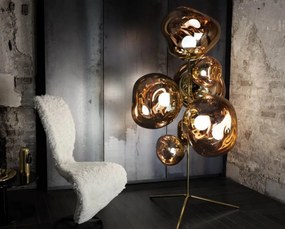 TOM DIXON MESC01G-FEUM1 MELT Arany Színű Állólámpa 7XE27+E14 28W IP20
