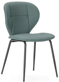 Sötétzöld étkezőszék szett 2 db-os Maura – Marckeric