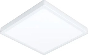 Eglo 901729 - LED RGBW, fényerőszabályozható füstszínű mennyezeti lámpatest FUEVA-Z LED/17,8W/230V 39cm IP44 fehér