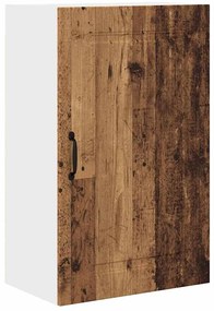 Fali konyhaszekrény polcokkal Öreg fa 50 x 31 x 80 cm Faanyag