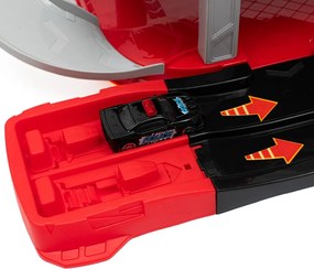 Baby Mix Gyerek garázs helikopterrel, 60 x 33 x 29 cm