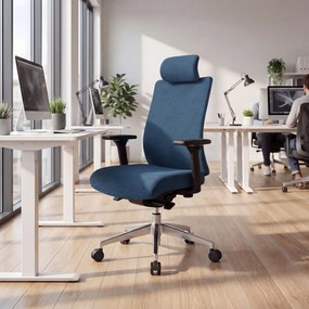 Ergonomikus irodai szék sötétkék VECTOR