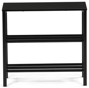 Cipősszekrény 83168-42 BK, fém, fekete