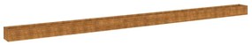 corten acél kerti magaságyás 960x50x36 cm