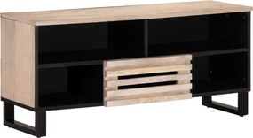 vidaXL tömör mangófa TV-szekrény 100 x 34 x 46 cm