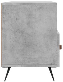 betonszürke szerelt fa TV-szekrény 102 x 36 x 50 cm