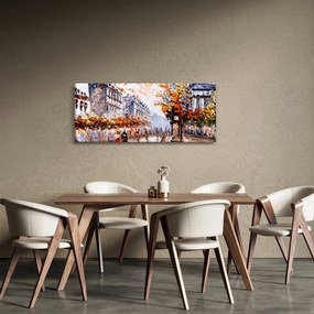 Kép - Városi élet (120x50 cm)