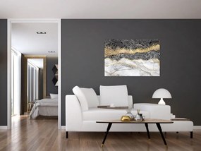 Kép - Mandala márványból (90x60 cm)