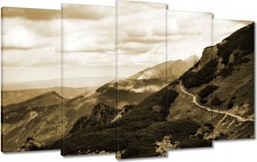 Képek 100x60 Tátra Lengyel hegyek Kilátás