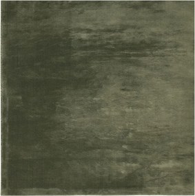 vidaXL HUARTE erdőzöld rövid szálú puha és mosható szőnyeg 120x120 cm