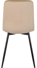 IBIS szék, bézs, velúr