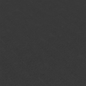 antracitszürke oxford-szövet erkélyparaván 120 x 300 cm