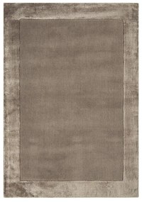 Barna kézi szövésű gyapjú keverék szőnyeg 200x290 cm Ascot – Asiatic Carpets