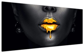 Kép - Női ajkak (120x50 cm)