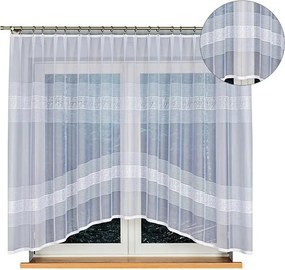 Jacquard Íves Függöny Készen Áll A Konyha Nappalijára 300x160cm