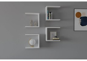 Fali polc Base - White