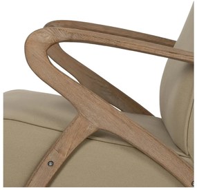 Bézs fotel Weave – Ixia