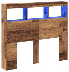 Fejvég Öreg Fa Tömör Újrahasznosított Fa 120 x 17 x 102 cm