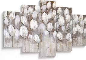 Kép - Strukturált tulipánok (150x105 cm)