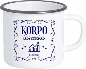 Korpo pálca Zománcozott Bögre Ajándék Korpo Humor