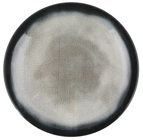 26 részes étkészlet kék/barna/porcelán