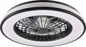 Polux KENYA 325808 Ventilátor 1x48W/LED 3000K-6000K 5300lm IP20