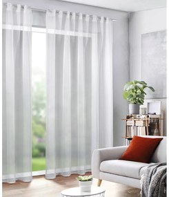 Fehér voile fényáteresztő függöny 135x245 cm Uni – Sehlbach