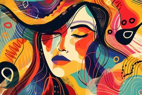 Poszter 60x40cm Gazdagság Színpaletta