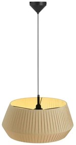 Nordlux - Csillár zsinóron DICTE 1xE27/60W/230V átm. 53 cm bézs