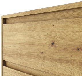 BOGAN 3S70 komód, tölgyfa artisan