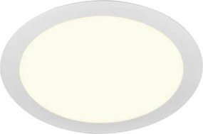 Slv Big White Senser 24 DL beltéri Led mennyezeti süllyesztett lámpa, kerek, fehér